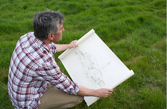 Elaboration des plans d'une maison écologique