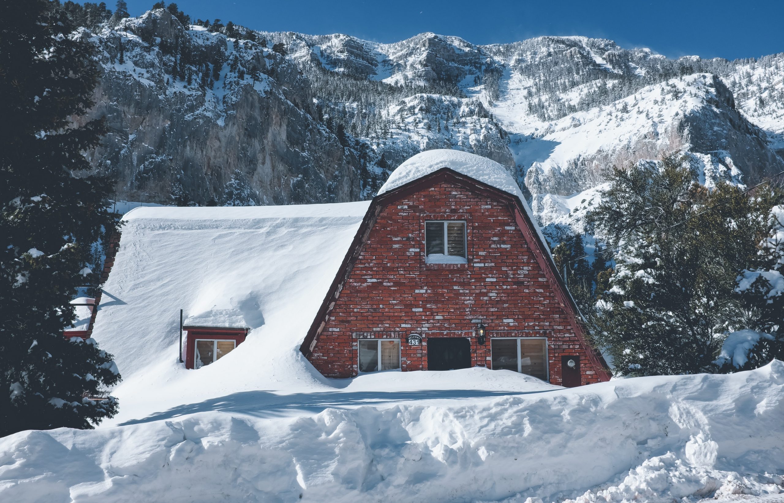 Une maison de montagne