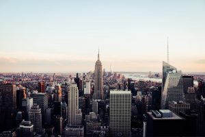 vue sur l'empire state building a new york